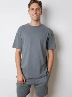 Threadbare Relaxed Fit Peached Cotton Shortie Lounge Set^ Loungewear