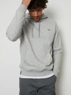 Hot Threadbare Light Grey Hoodie