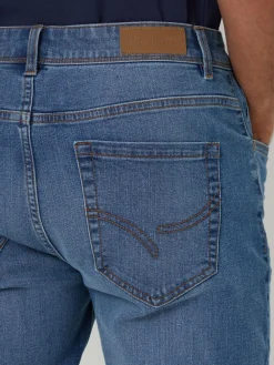 Threadbare Slim Fit Jeans With Stretch Light Wash