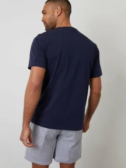 Best Threadbare Natural Stripe Short Sleeve Pyjamas Set 2 Pack