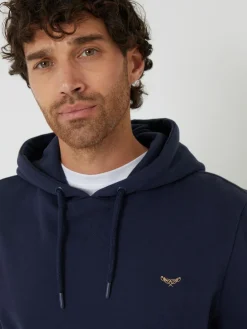 Clearance Threadbare Navy Blue Hoodie