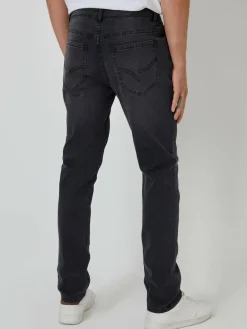 Hot Threadbare Slim Fit Jeans With Stretch Washed Black