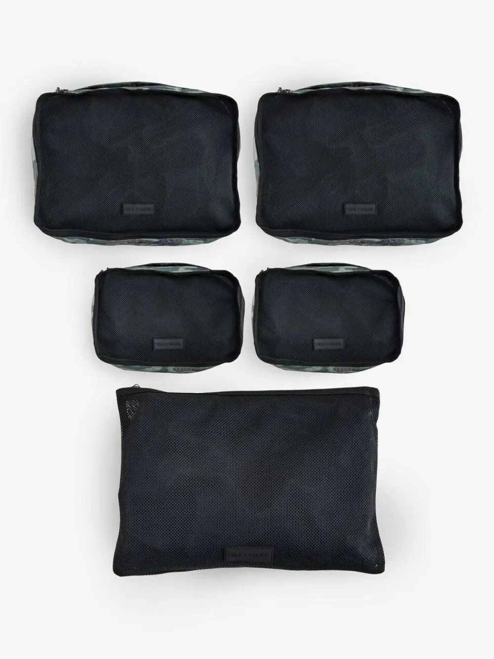 Outlet Tiba + Marl Green PACKING CUBES SET