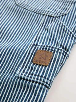 Next Ticking Stripe Dungarees (3mths-7yrs)^BOY Sets & Co-Ords|Sets & Co-Ords
