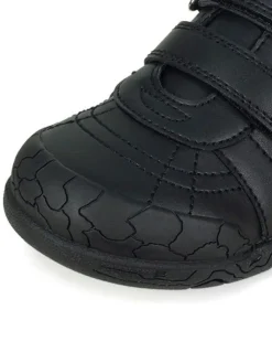Toezone Boys Dex Dinosaur Print Black School Shoes^BOY School Shoes|Boys Shoes