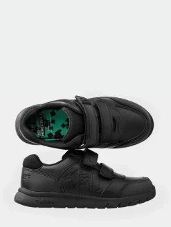 Toezone Boys Minecraft Rip Tape School Black Shoes^BOY School Shoes|Boys Shoes