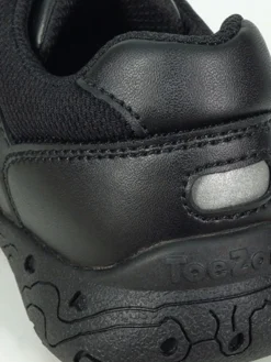 Toezone Boys Rebel Dinosaur Print School Black Shoes^BOY School Shoes|Boys Shoes