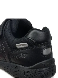 Toezone Chase Black Dinosaur School Shoes^BOY School Shoes|Boys Shoes
