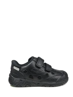 Toezone Jay Dinosaur Ortholite Black School Shoes