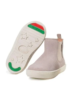 Hot Toezone Leather Gusset And Zip Boots Alma