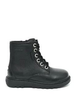Toezone Storm Boys Leather Ortholite Ankle Black Boots^BOY Boots|Boots