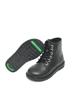 Toezone Storm Boys Leather Ortholite Ankle Black Boots^BOY Boots|Boots