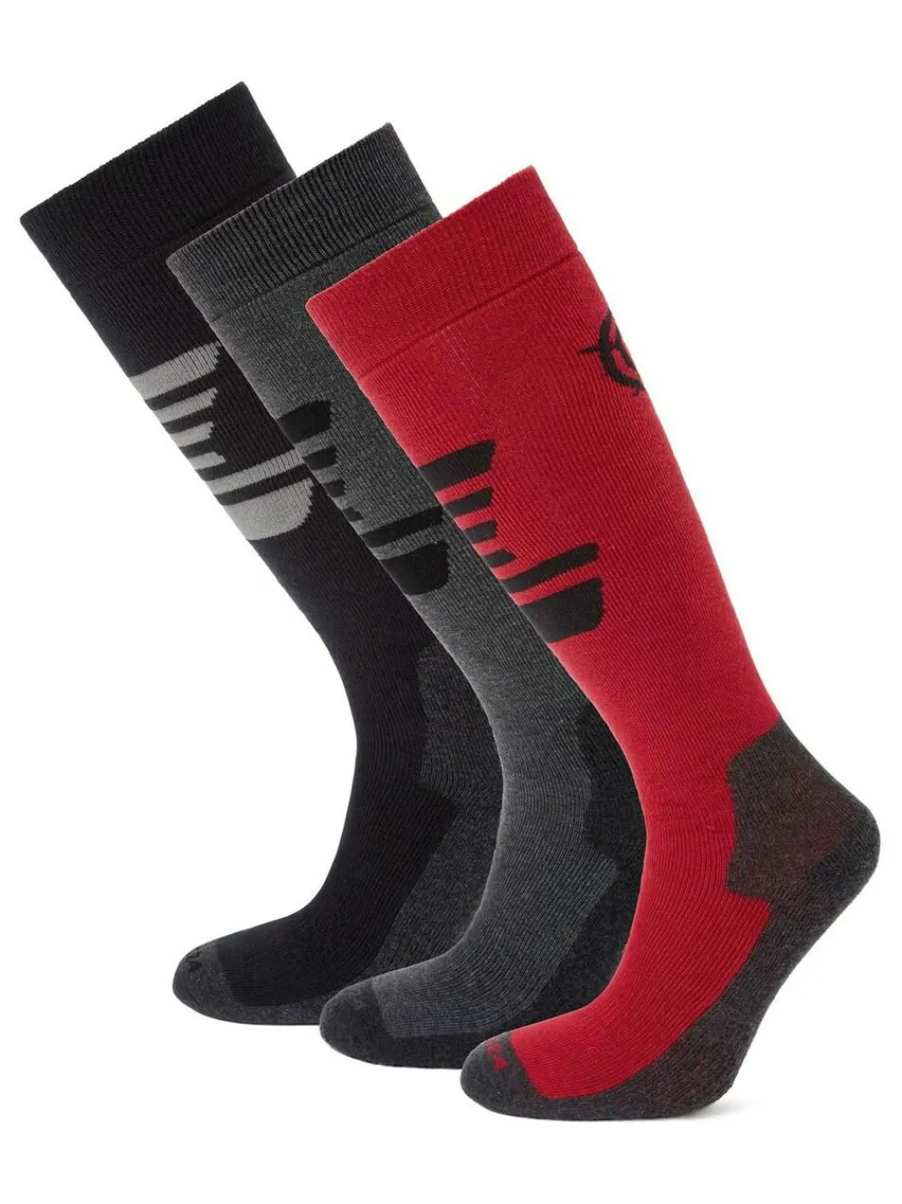 Tog 24 Black Bergenz Ski Socks 3 Pack