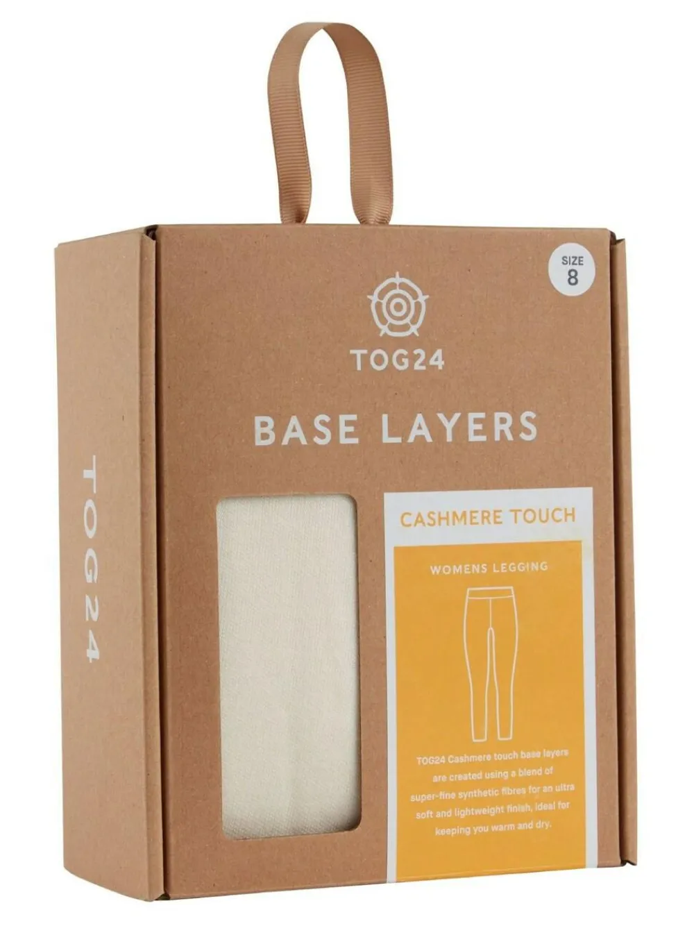 Clearance Tog 24 Meru Baselayer Leggings Off White