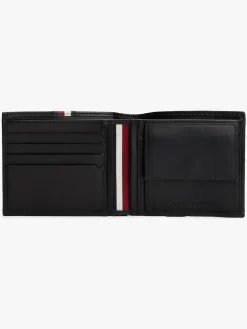 Best Tommy Hilfiger Black Business Corporate Card and Coin Leather Wallet