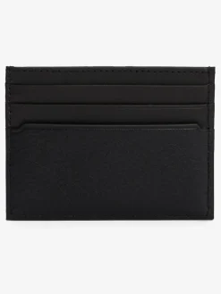 Tommy Hilfiger Black Business Corporate Leather Card Holder^ Wallets