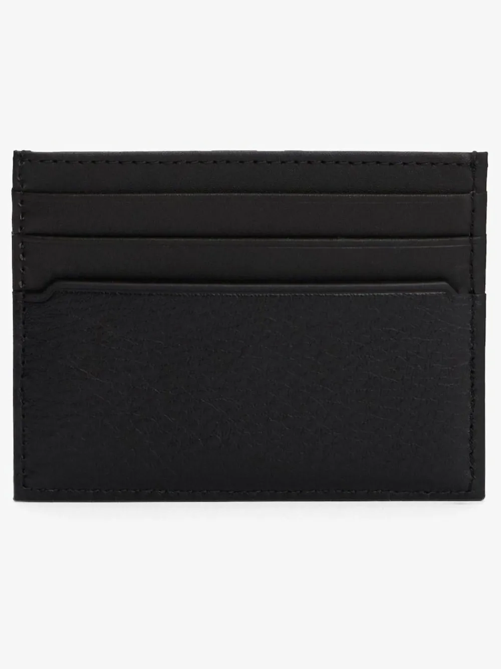 Tommy Hilfiger Black Business Corporate Leather Card Holder^ Wallets