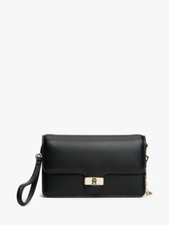 Tommy Hilfiger Heritage Monogram Plaque Clutch^Women Purses