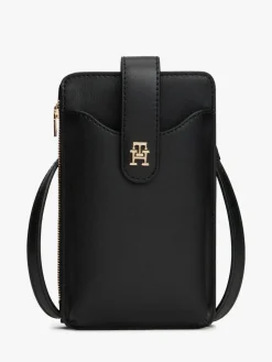 Outlet Tommy Hilfiger Hilfiger Icon Monogram Phone Pouch Black