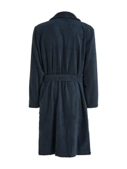 Tommy Hilfiger Blue 100% Cotton Icon Bathrobe^ Bathrobe