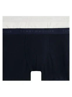 Tommy Hilfiger Blue Essential Stretch Trunks 2-Pack^BOY Underwear