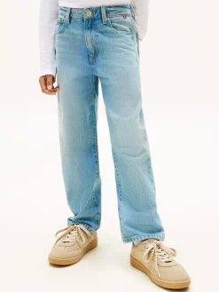 New Tommy Hilfiger Blue Faded Loose Jeans