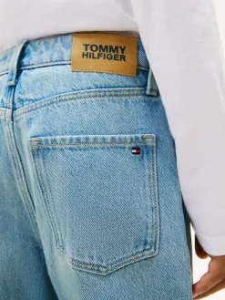 New Tommy Hilfiger Blue Faded Loose Jeans