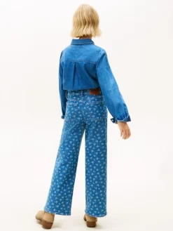 Tommy Hilfiger Blue Mabel Floral Print Wide Leg Jeans^ Jeans