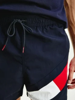 Tommy Hilfiger Blue Medium Drawstring Swim Shorts