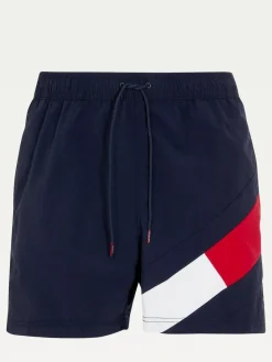 Tommy Hilfiger Blue Medium Drawstring Swim Shorts