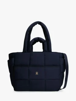 Best Tommy Hilfiger Blue Padded Nylon Changing Bag