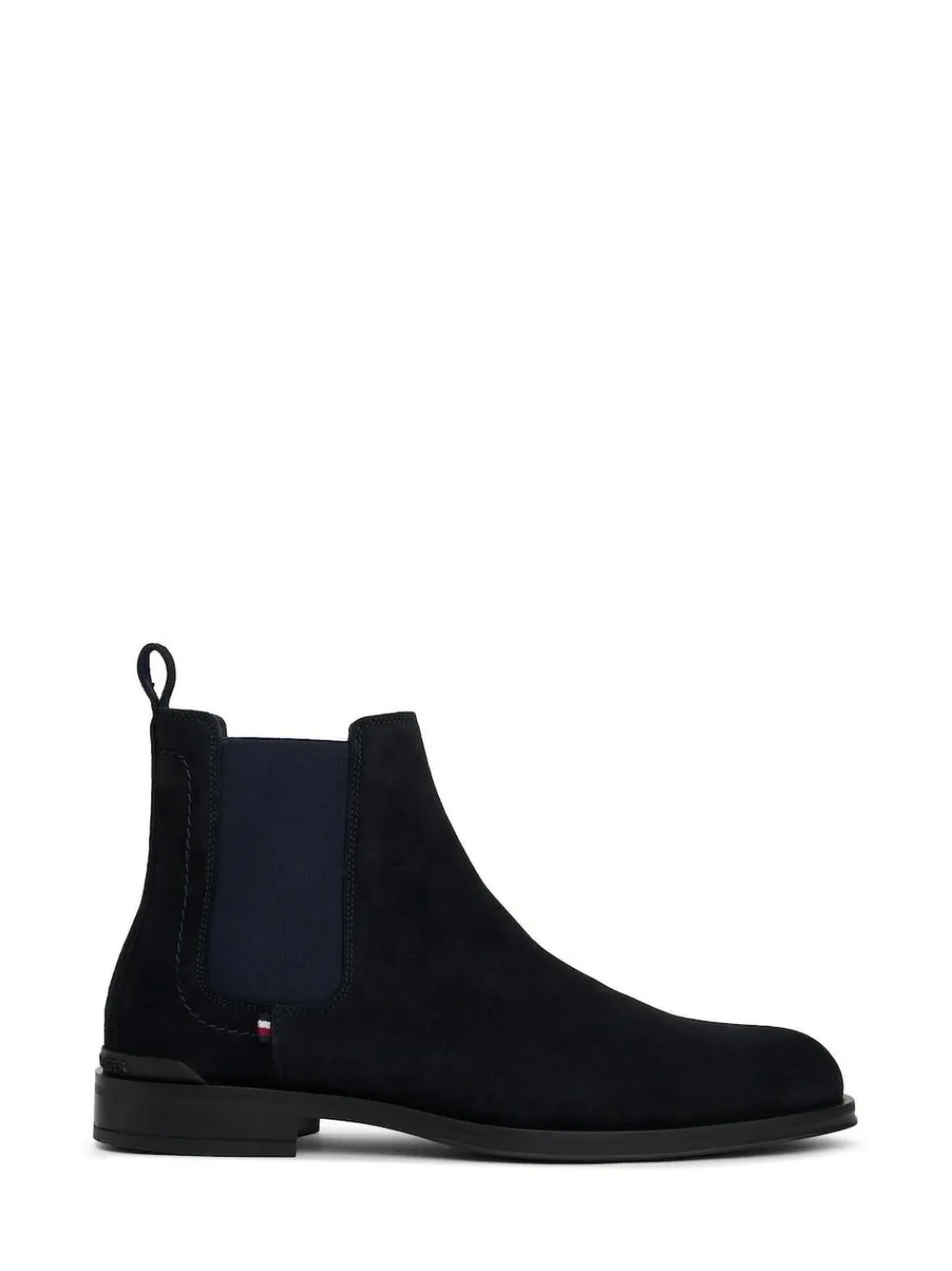 Sale Tommy Hilfiger Blue Suede Chelsea Boots