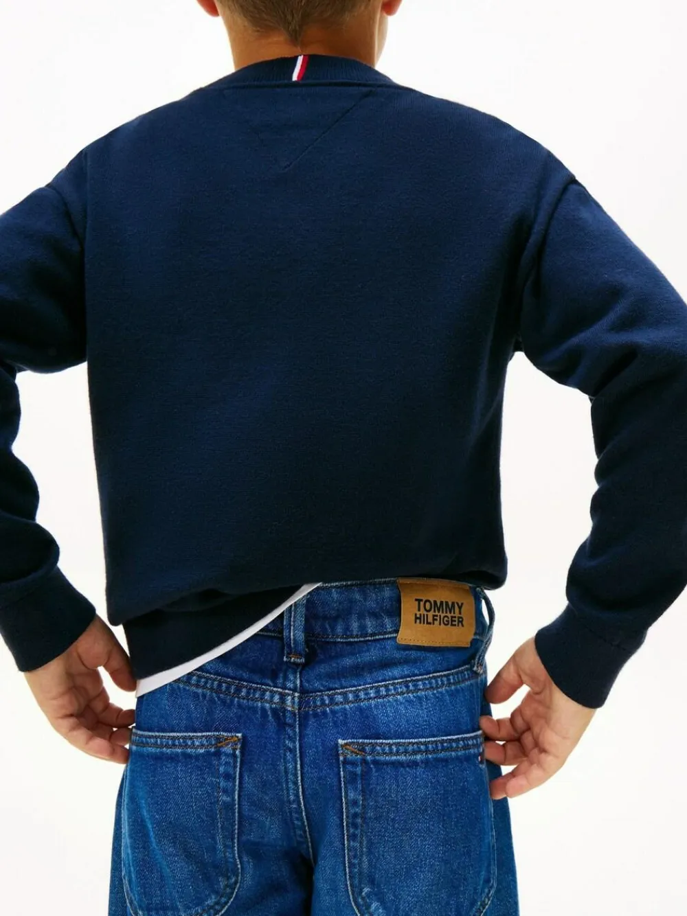 Best Tommy Hilfiger Washed Black Straight Leg Jeans Blue