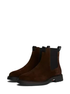 Tommy Hilfiger Brown Lightweight Suede Chelsea Boots^ Boots|Boots