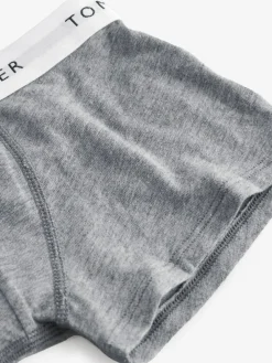 Tommy Hilfiger Chalk White Signature Essential Boxer Briefs 3 Pack^BOY Underwear