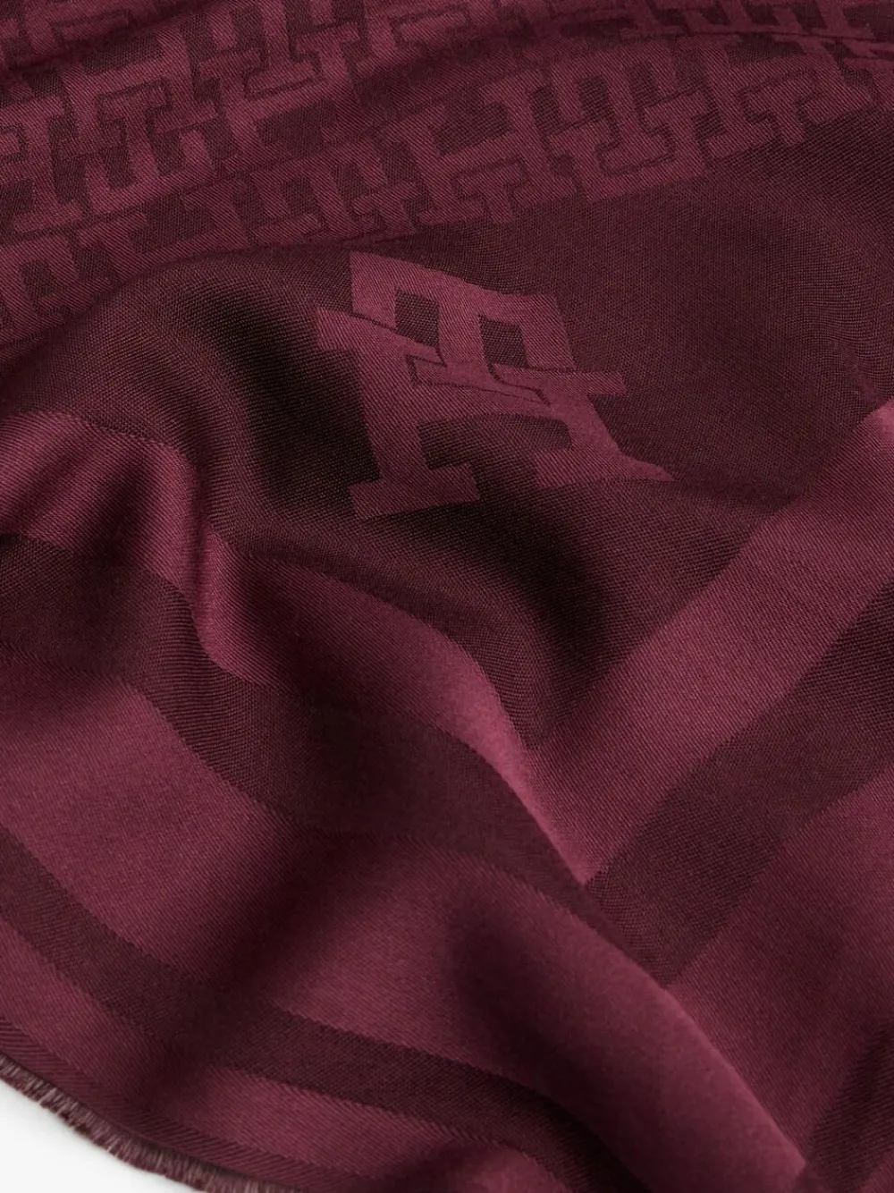 Tommy Hilfiger Monogram Scarf With Wool^ Hats, Gloves & Scarves|Hats, Scarves & Gloves