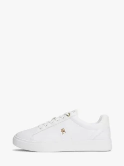 Tommy Hilfiger White Essential Elevated Cupsole Sneakers