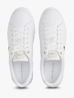 Tommy Hilfiger White Essential Elevated Cupsole Sneakers