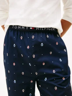 Tommy Hilfiger White Henley Woven Pyjamas Set Gift Box^ Pyjamas