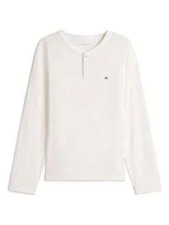 Tommy Hilfiger White Henley Woven Pyjamas Set Gift Box^ Pyjamas