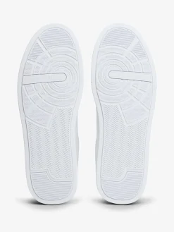 Online Tommy Hilfiger White Logo Court Leather Trainers