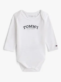 Tommy Hilfiger Logo Jersey Long Sleeve Bodysuit^ Bodysuits & Vests|Vests