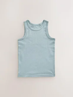 Next Cotton Vests 10 Pack (1.5-16yrs)^BOY Tops|Multipacks