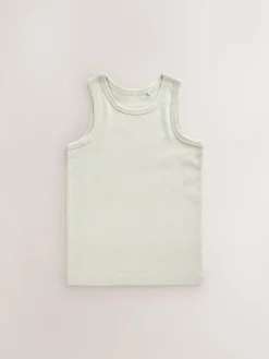 Next Cotton Vests 10 Pack (1.5-16yrs)^BOY Tops|Multipacks