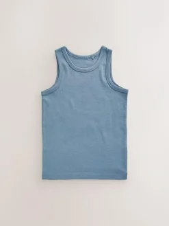 Next Cotton Vests 10 Pack (1.5-16yrs)^BOY Tops|Multipacks