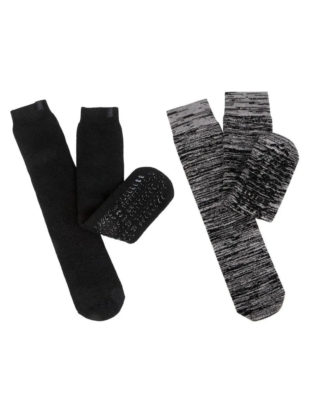 Outlet Totes Black Mens Bundle Thermal Brushed Socks 2 Pack
