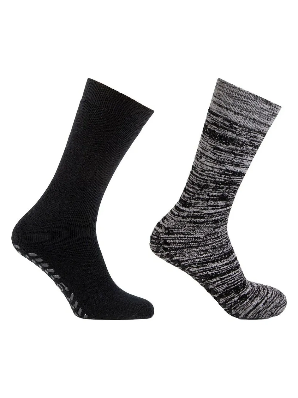 Outlet Totes Black Mens Bundle Thermal Brushed Socks 2 Pack