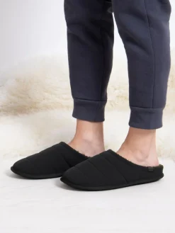 Totes Mens Isotoner Sport Quilted Mule Slippers^ Slippers|Slippers
