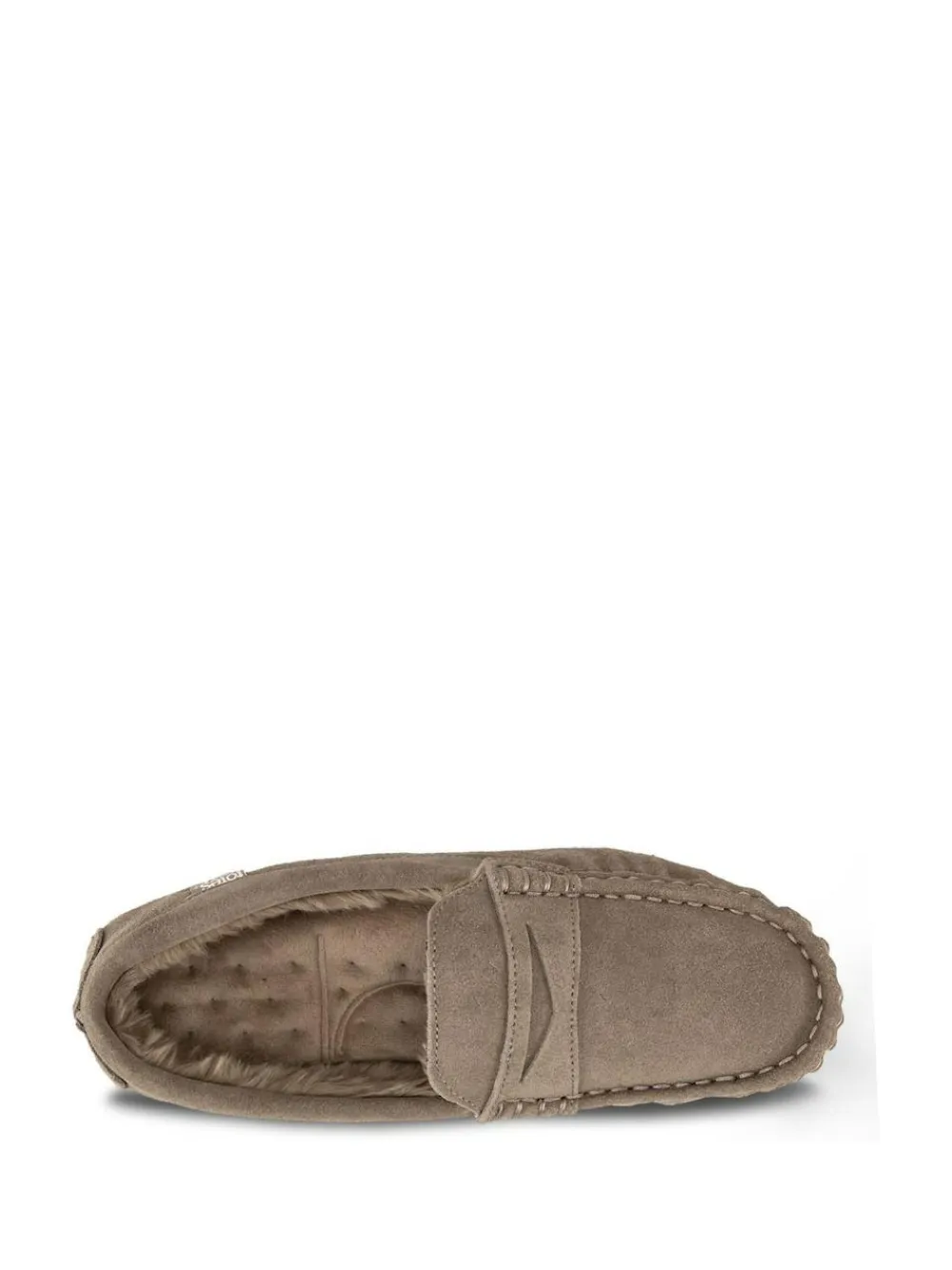 Totes Isotoner Mens Suede Moccasin With Water Repellency^ Slippers|Slippers