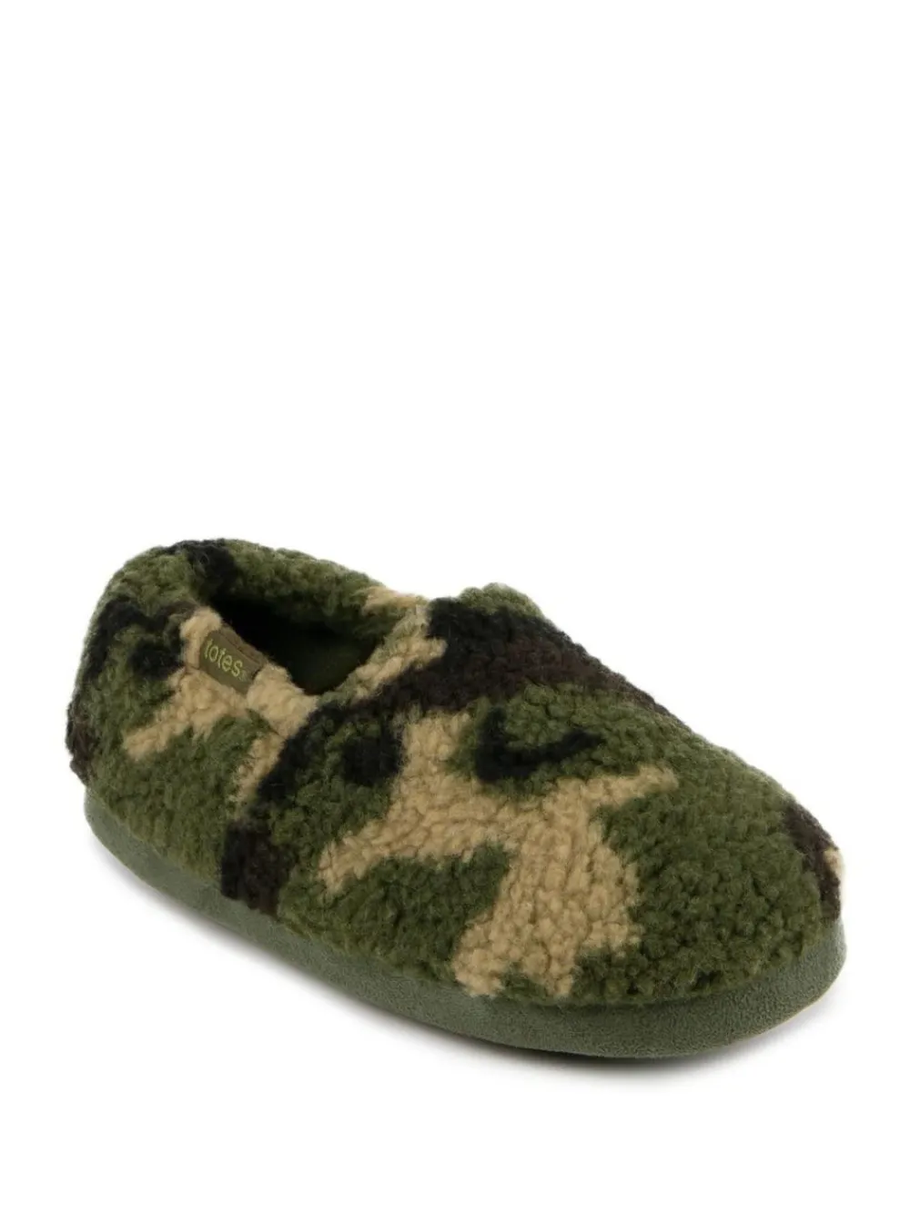 Totes Short Full Back Fleece Winter Slippers^BOY Nightwear